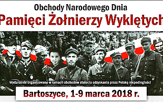 Program obchodów Narodowego Dnia Pamięci Żołnierzy Wyklętych w Bartoszycach